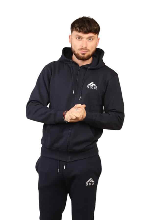 Men Full Zip Hooded Tracksuit