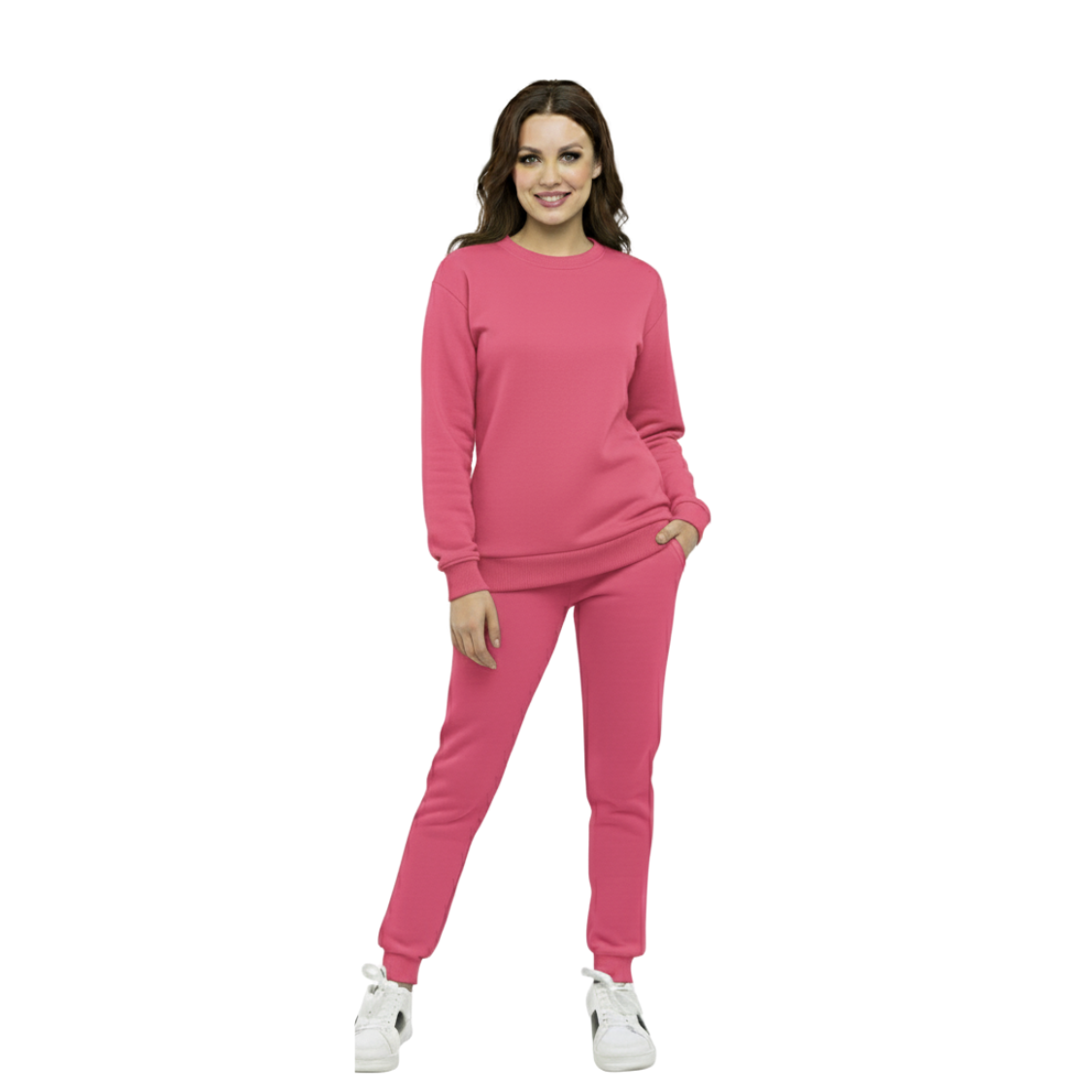 SKM Ladies Crewneck Tracksuit